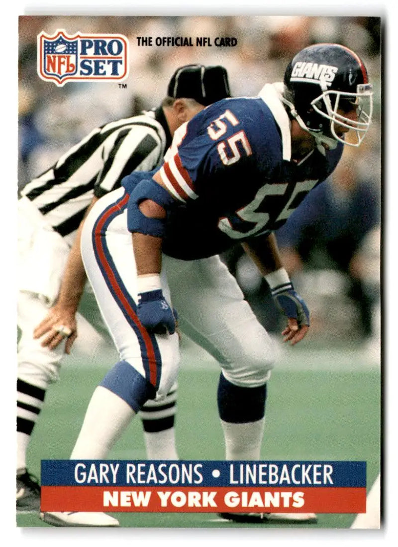 1991 Pro Set #71 Gary Reasons - Football Card Single