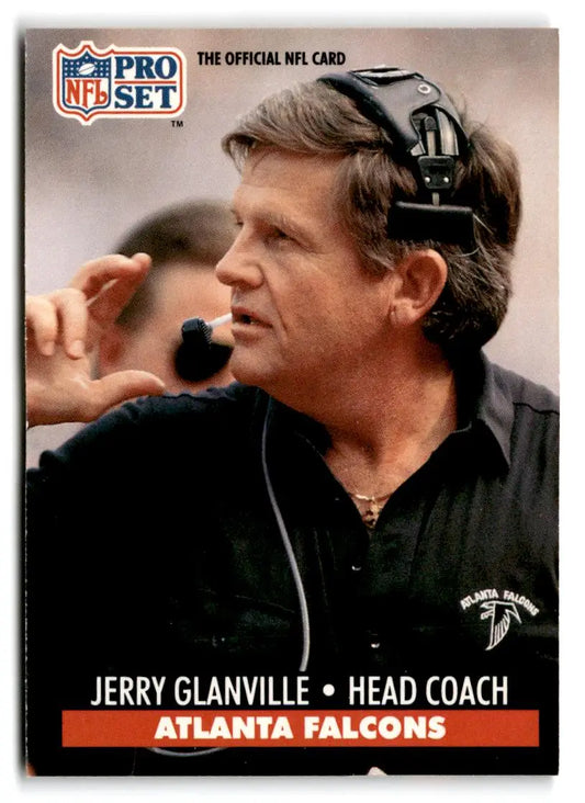 1991 Pro Set #99 Jerry Glanville - Football Card Single