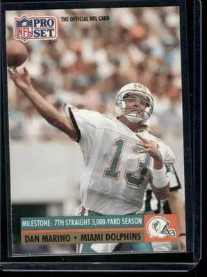 1991 Pro Set Dan Marino #25 Football - Football Card Single