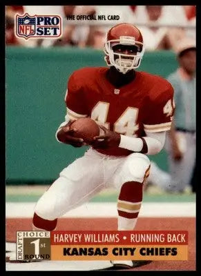 1991 Pro Set Harvey Williams RC 750 Kansas City Chiefs