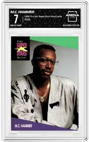 1991 Pro Set MusiCards #122 Arena Club 7 - Music Card Single