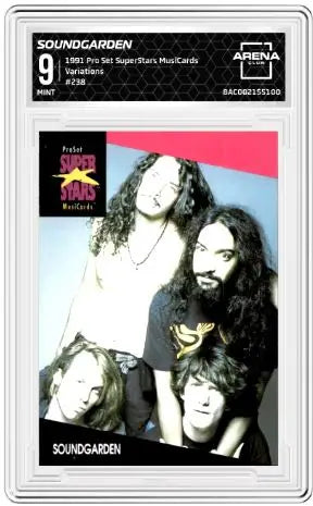 1991 Pro Set MusiCards #238 Arena Club 9 - Music Card Single