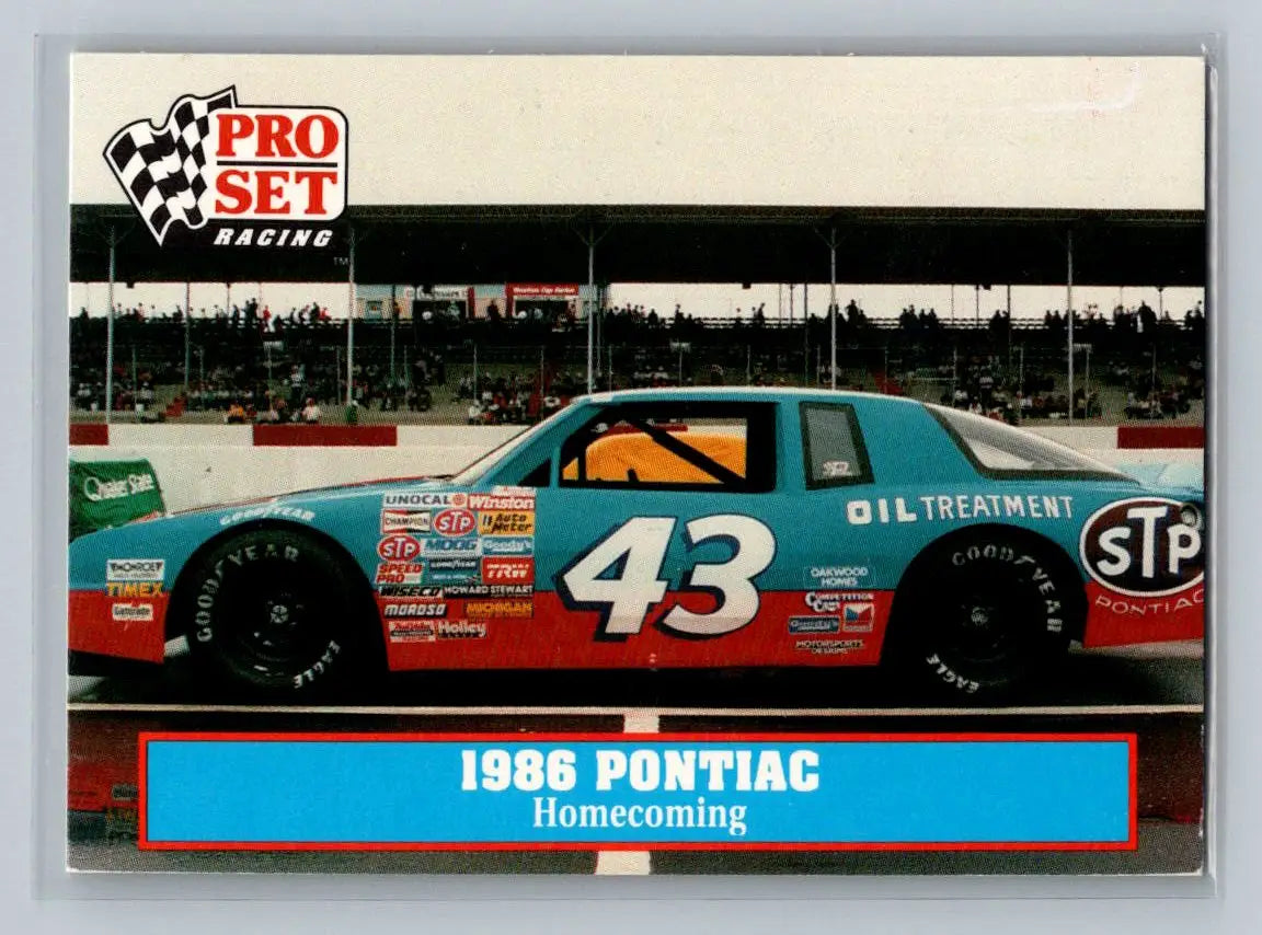 1991 Pro Set Petty Family #41 1986 Pontiac Petty Enterprises - Racing Card Single