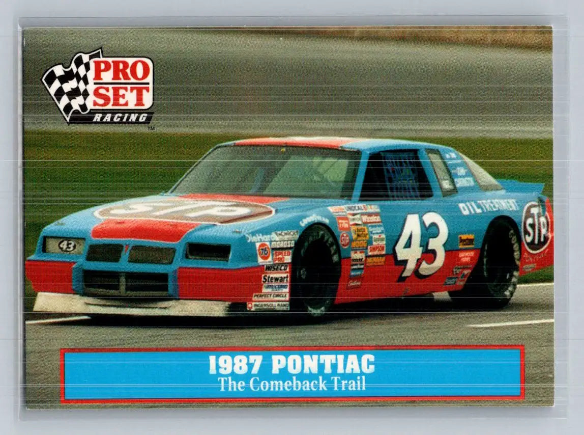 1991 Pro Set Petty Family #42 1987 Pontiac Petty Enterprises - Racing Card Single