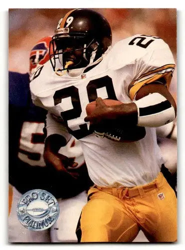 1991 Pro Set Platinum #258 Barry Foster Pittsburgh Steelers Football ID:56609 - Football Card Single