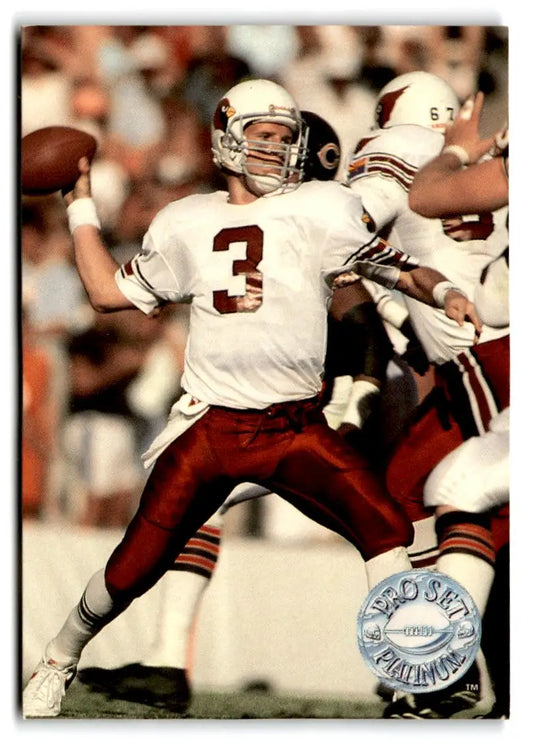 1991 Pro Set Platinum #92 Timm Rosenbach - Football Card Single