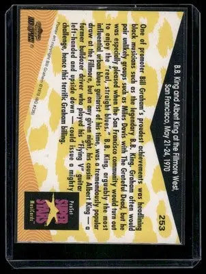 1991 Pro Set Super Stars Historic Concerts #253 - Other