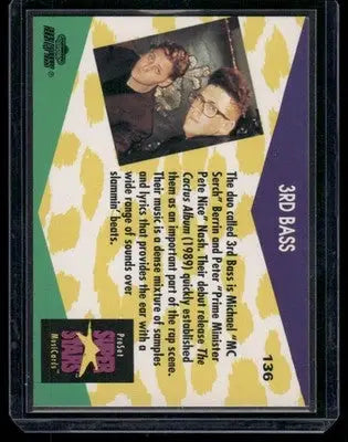 1991 Pro Set Super Stars MusiCards 3rd Bass #136 - Other