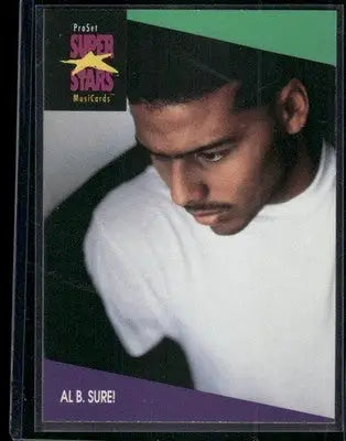 1991 Pro Set Super Stars MusiCards Al B. Sure! #108 - Music Card Single