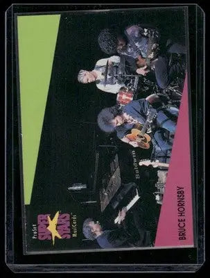1991 Pro Set Super Stars MusiCards Bruce Hornsby #51 - Music Card Single
