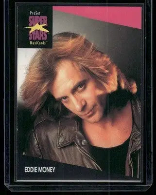 1991 Pro Set Super Stars MusiCards Eddie Money #209 - Music Card Single