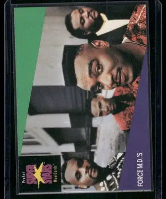 1991 Pro Set Super Stars MusiCards Force M.D.’s #120 - Music Card Single