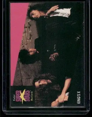 1991 Pro Set Super Stars MusiCards King’s X #194 - Music Card Single
