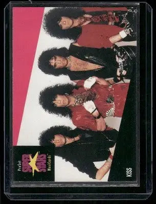 1991 Pro Set Super Stars MusiCards KISS #196 - Non-Sports Card Single