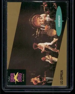 1991 Pro Set Super Stars MusiCards Led Zeppelin #25 - Non-Sports Card Single