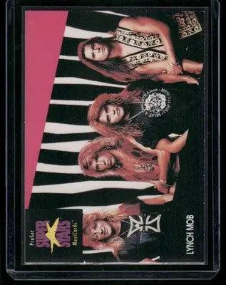 1991 Pro Set Super Stars MusiCards Lynch Mob #205 - Music Card Single