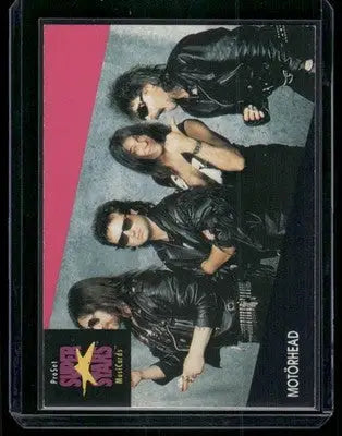 1991 Pro Set Super Stars MusiCards Motörhead #210 - Music Card Single