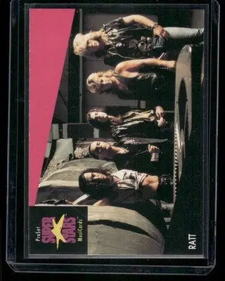 1991 Pro Set Super Stars MusiCards Ratt #224 - Music Card Single