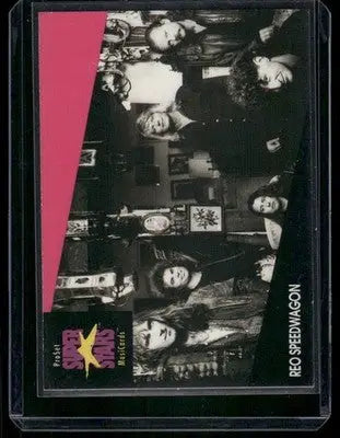 1991 Pro Set Super Stars MusiCards REO Speedwagon #225 - Music Card Single