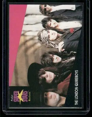 1991 Pro Set Super Stars MusiCards The London Quireboys #203 - Music Card Single