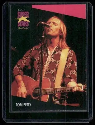 1991 Pro Set Super Stars MusiCards Tom Petty #217 - Non-Sports Card Single