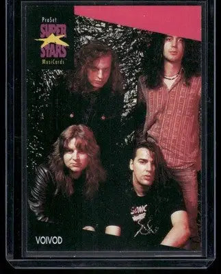 1991 Pro Set Super Stars MusiCards Voivod #244 - Music Card Single
