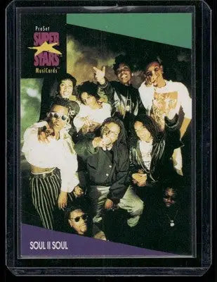 1991 Pro Set Super Stars MusicCards Soul II Soul #135 - Non-Sports Card Single