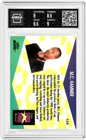 1991 ProSet SuperStars MusiCards M.C. Hammer #124 Arena Club 7 - Non-Sports Card Single