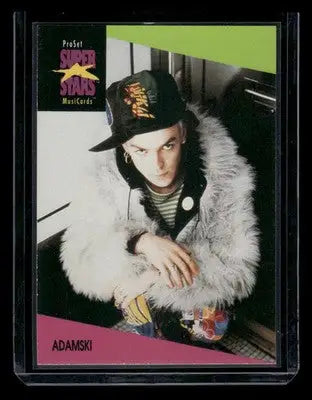 1991 ProSet SuperStars MusicCards Adamski #29 - Non-Sports Card Single