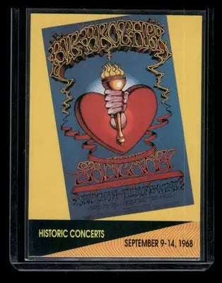 1991 ProSet SuperStars MusicCards Big Brother and the Holding Company #254 - Non-Sports Card Single