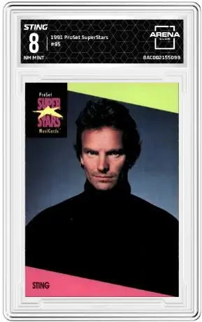 1991 ProSet SuperStars Sting #95 Arena Club 8 - Wrestling Card Single