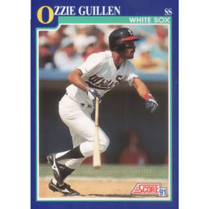 1991 Score #11 Ozzie Guillen NM-MT Chicago White Sox Baseball Card - Baseball Card Single