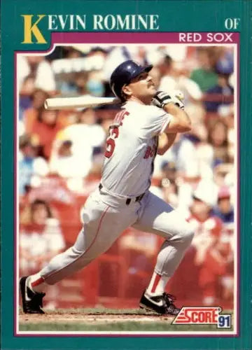 1991 Score #116 Kevin Romine NM Near Mint Red Sox - Baseball Card Single