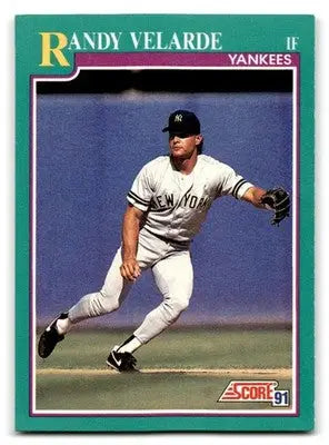1991 Score #134 Randy Velarde - Baseball Card Single