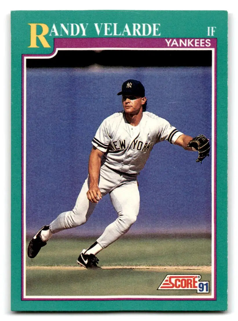 1991 Score #134 Randy Velarde - Baseball Card Single