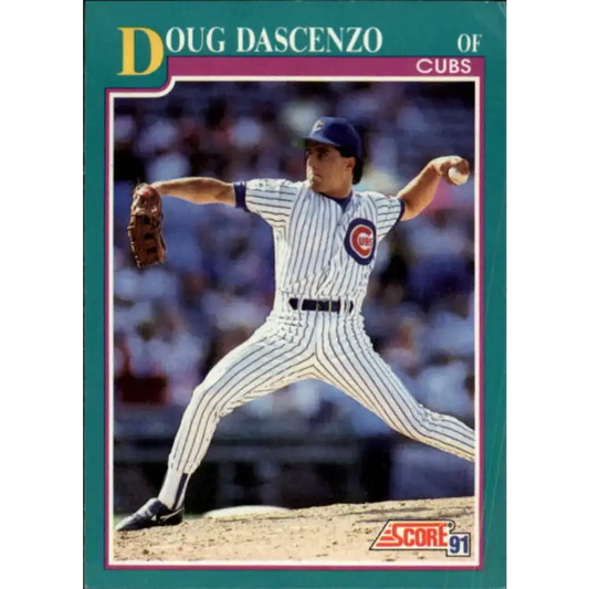 1991 Score #209 Doug Dascenzo NM-MT Chicago Cubs Baseball Card - Baseball Card Single