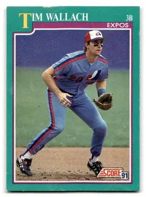 1991 Score #210 Tim Wallach - Baseball Card Single