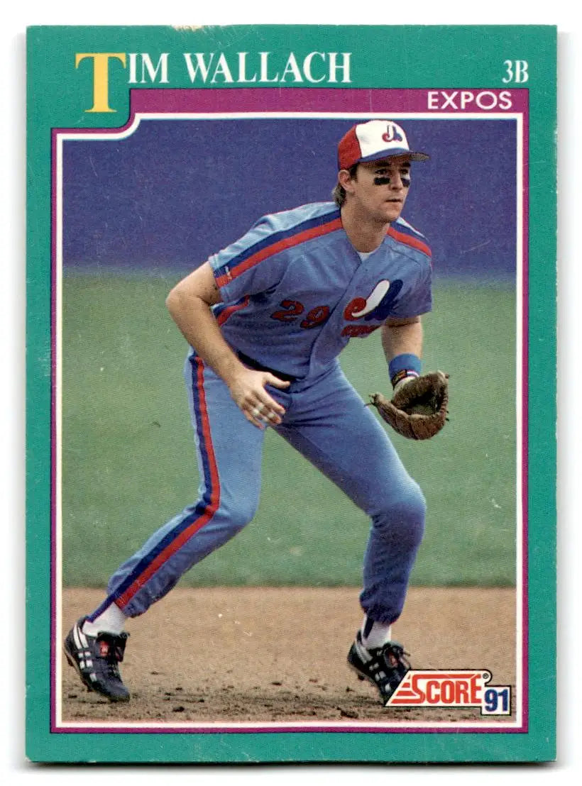 1991 Score #210 Tim Wallach - Baseball Card Single