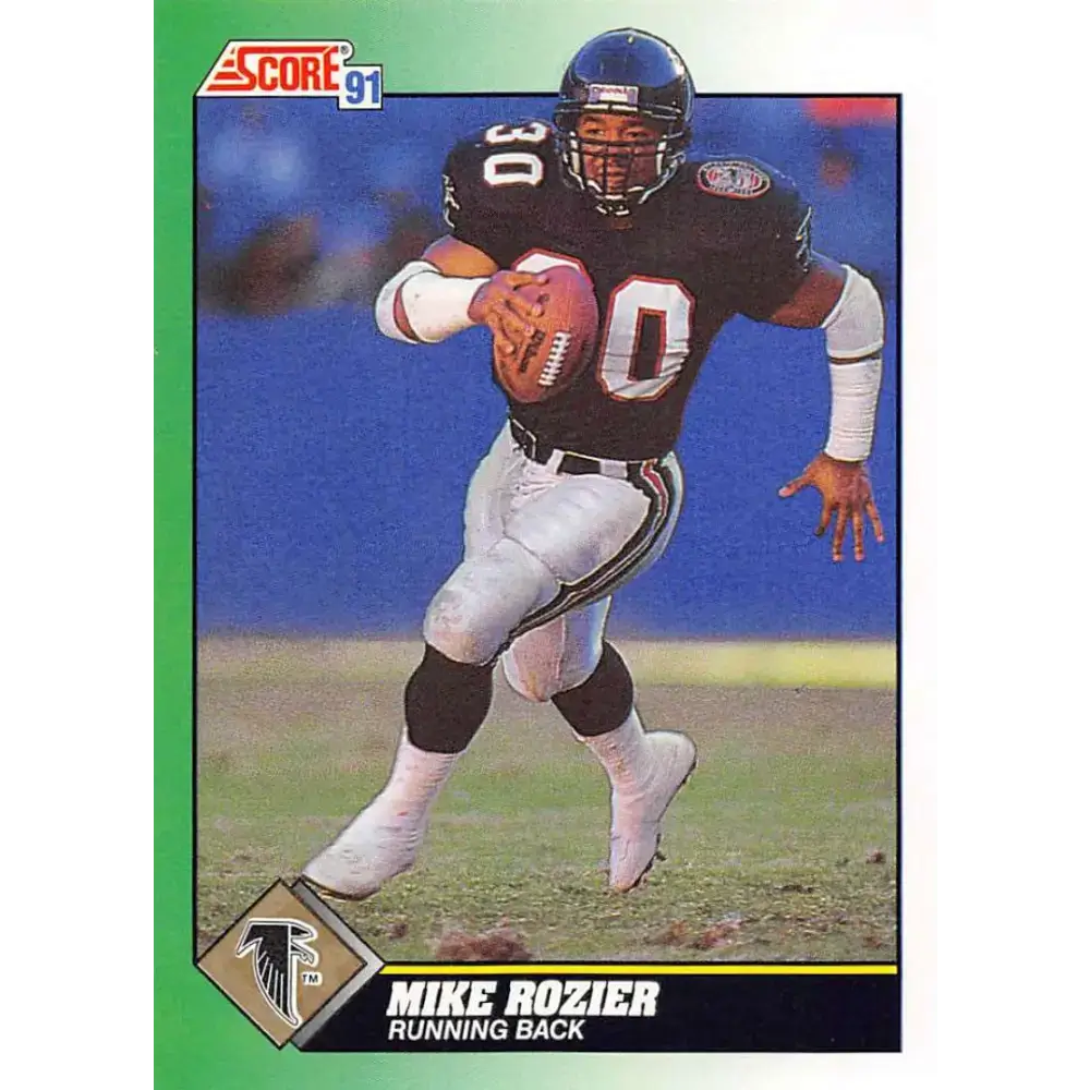 1991 Score #224 Mike Rozier EX Excellent Atlanta Falcons Football Card - Football Card Single