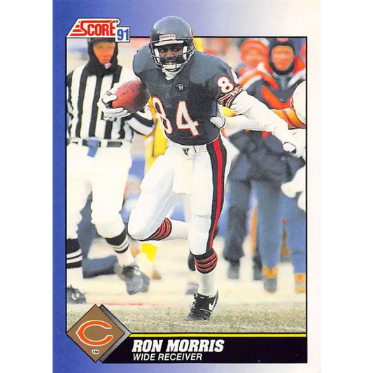 1991 Score #24 Ron Morris EX Excellent Chicago Bears Football Card - Football Card Single