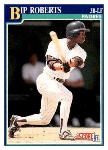 1991 Score #28 Bip Roberts EX/NM - Baseball Card Single