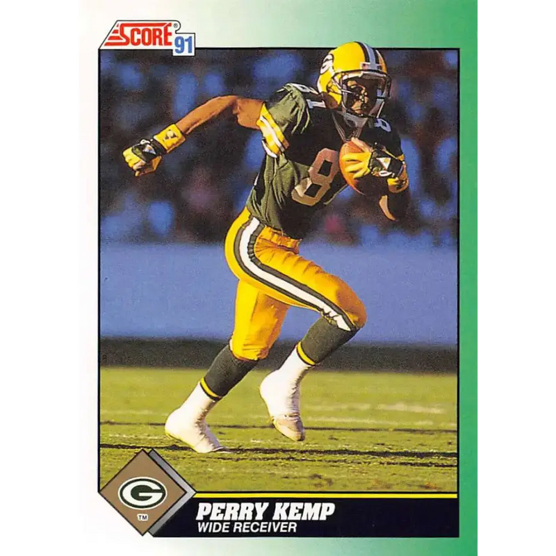 1991 Score #281 Perry Kemp EX Excellent Green Bay Packers Football Card - Football Card Single