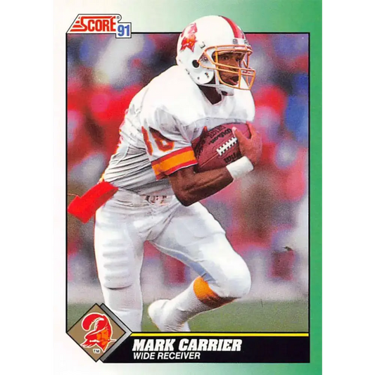 1991 Score #290 Mark Carrier EX Excellent Tampa Bay Buccaneers Football Card - Football Card Single