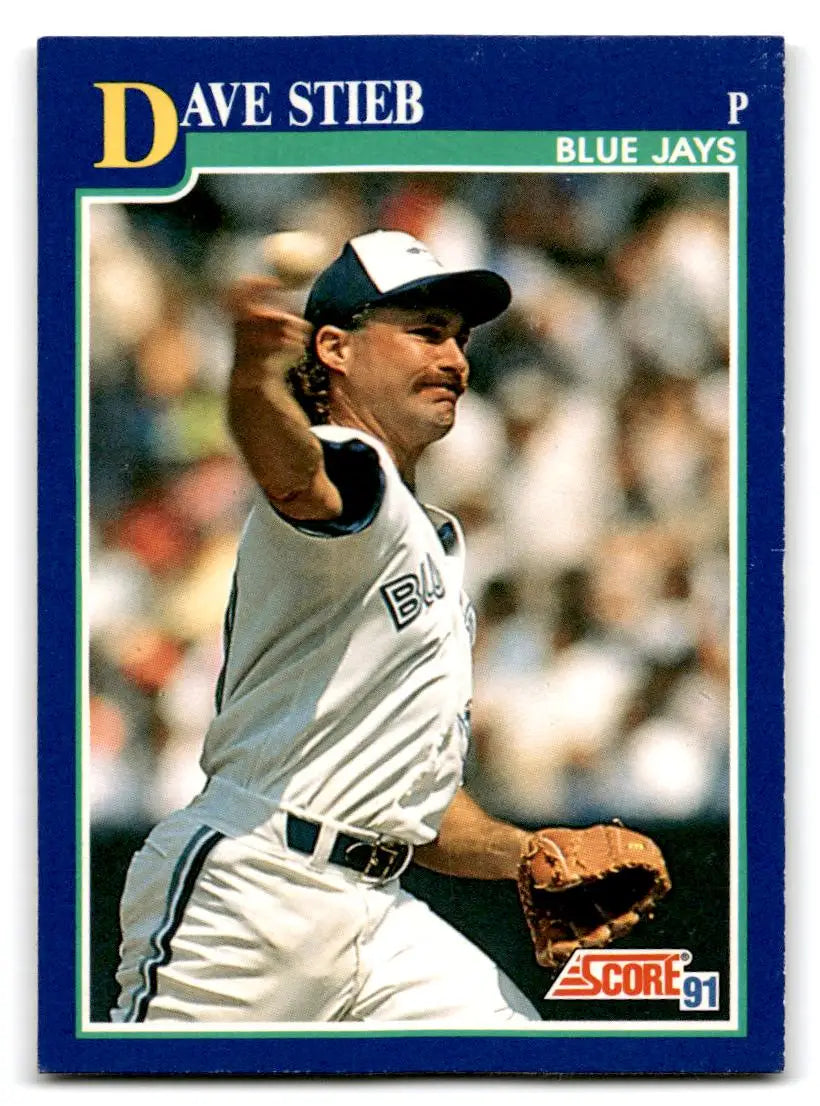 1991 Score #30 Dave Stieb - Baseball Card Single