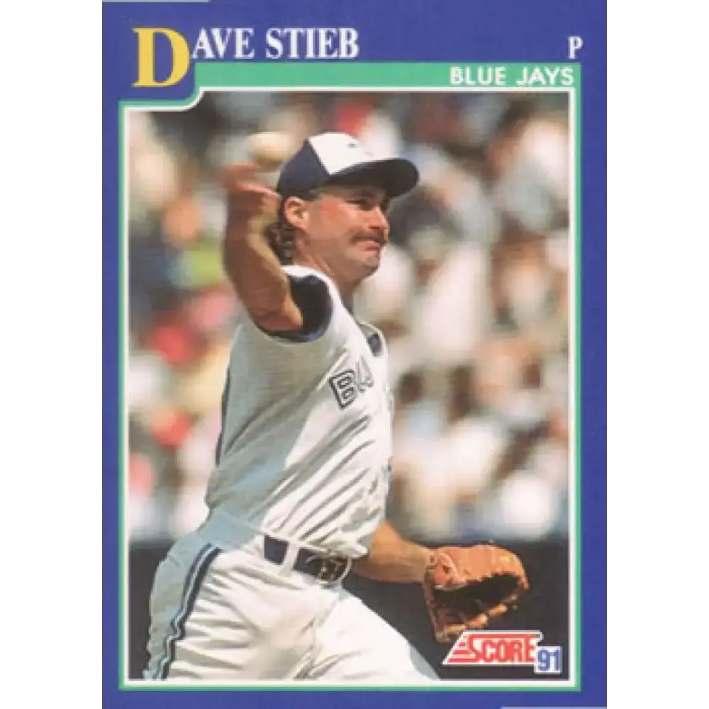 1991 Score #30 Dave Stieb UER NM-MT Toronto Blue Jays Baseball Card - Baseball Card Single