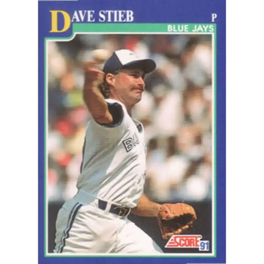 1991 Score #30 Dave Stieb UER NM-MT Toronto Blue Jays Baseball Card - Baseball Card Single