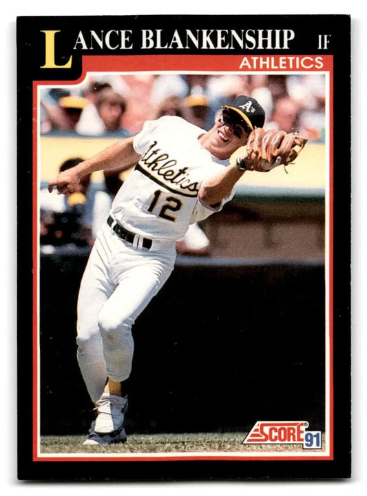 1991 Score #303 Lance Blankenship - Baseball Card Single