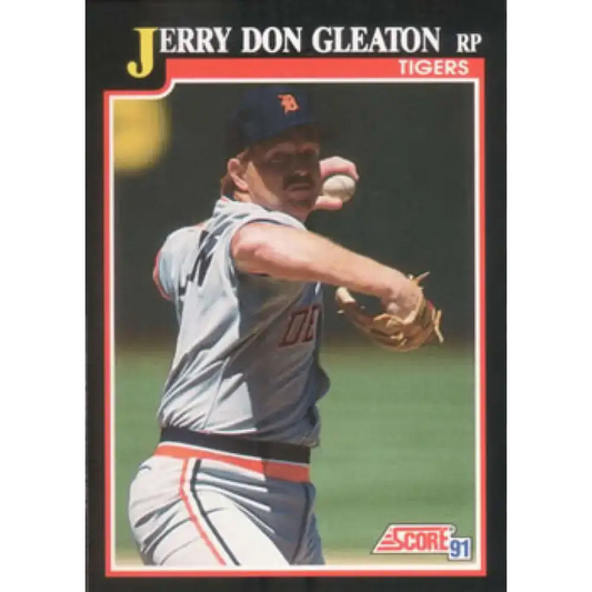 1991 Score #316 Jerry Don Gleaton NM-MT Detroit Tigers Baseball Card - Baseball Card Single
