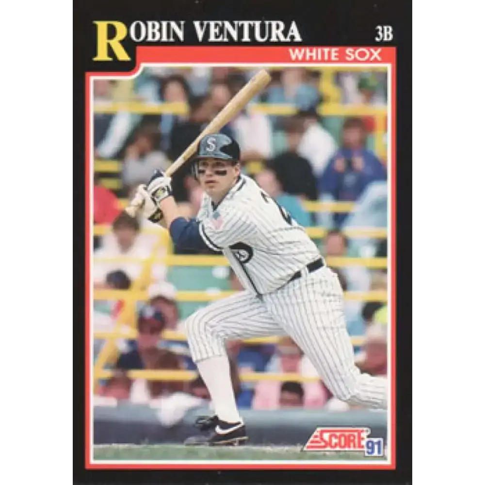 1991 Score #320 Robin Ventura NM-MT Chicago White Sox Baseball Card - Baseball Card Single