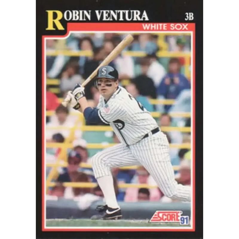 1991 Score #320 Robin Ventura NM-MT Chicago White Sox Baseball Card - Baseball Card Single
